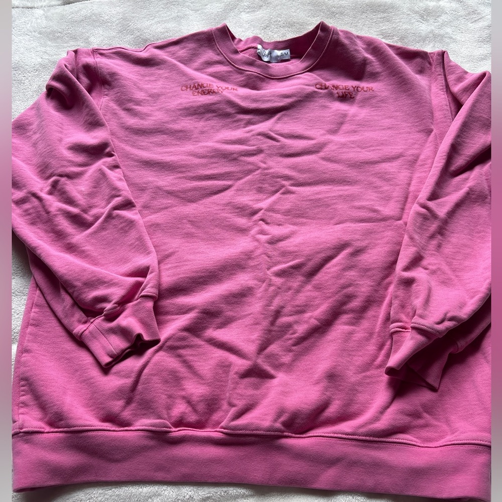 Mayfair group Pink Crewneck Sweatshirt